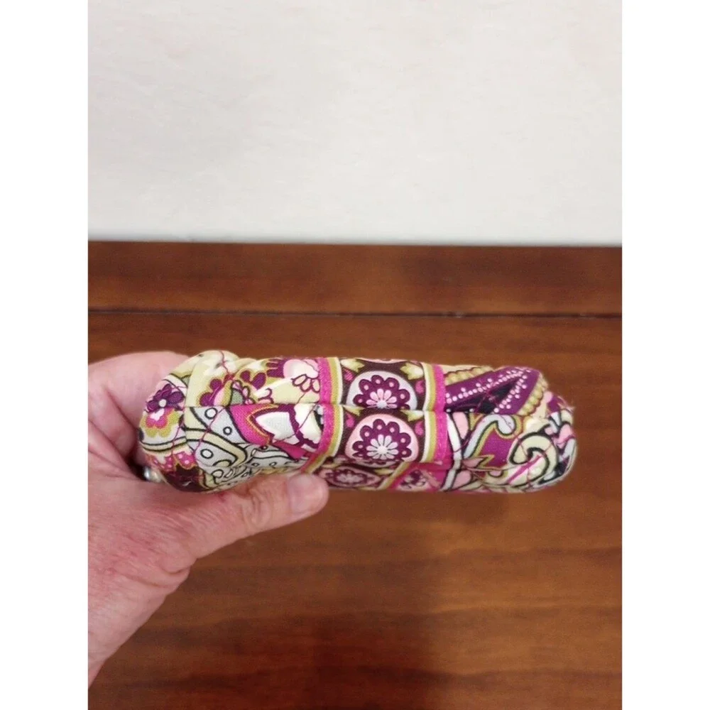 Vera Bradley Buttercup Double Kiss Lock Pouch - Retired!